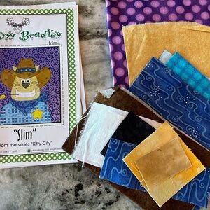 Bundle of 9 Amy Bradley “Kitty City” Quilt Block kits